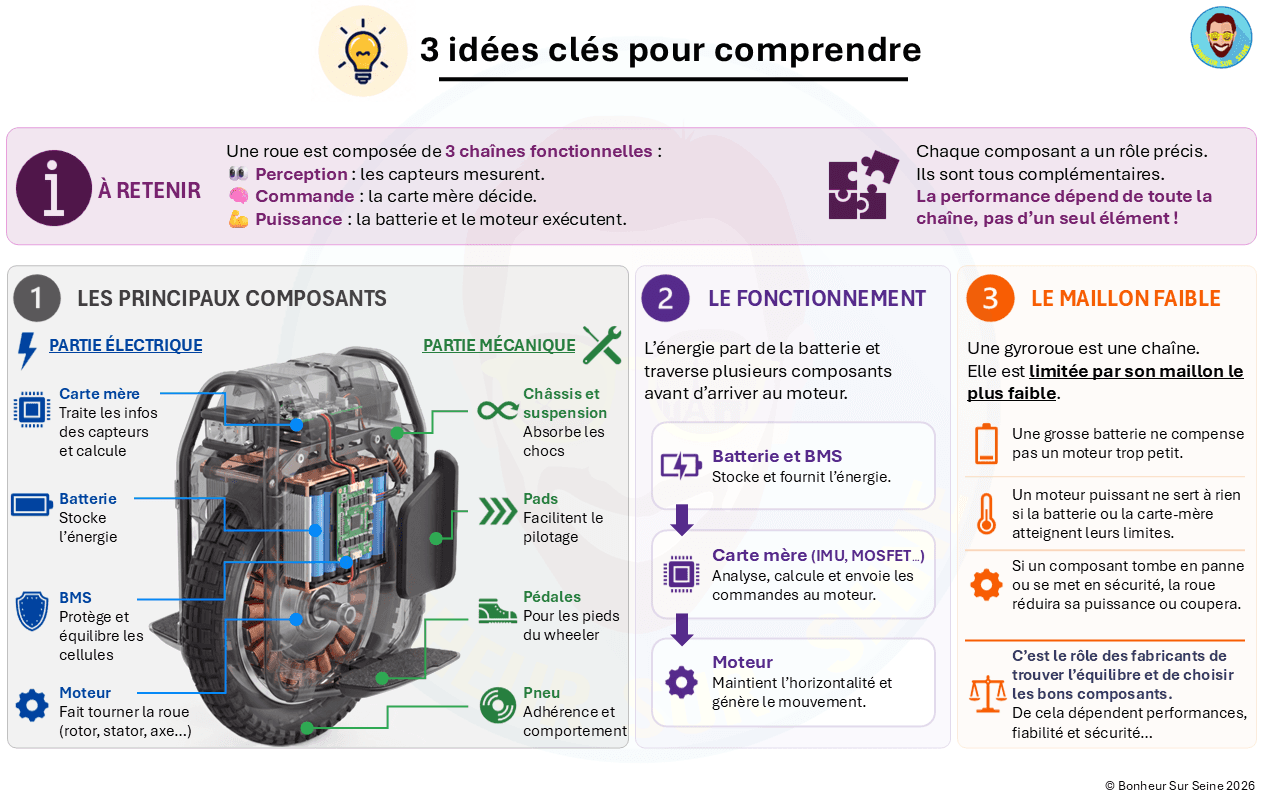 3 idées clés sur la gyroroue