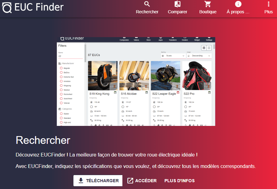 EUCFinder Screenshot